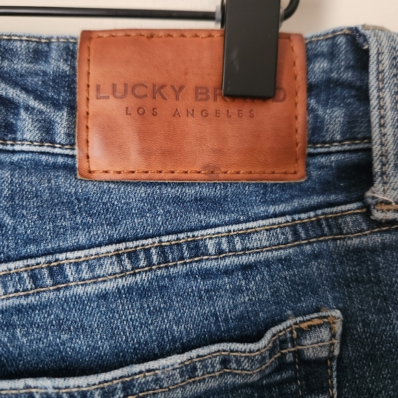 Lucky Brand | The Roll Up Stretch Denim Jean Shorts - Size 6/28 - Picture 9 of 15